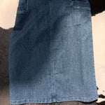 Womens Corfu Denim Skirt Blue mix