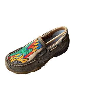 SALE - Childrens Cactus Sunflower Moc