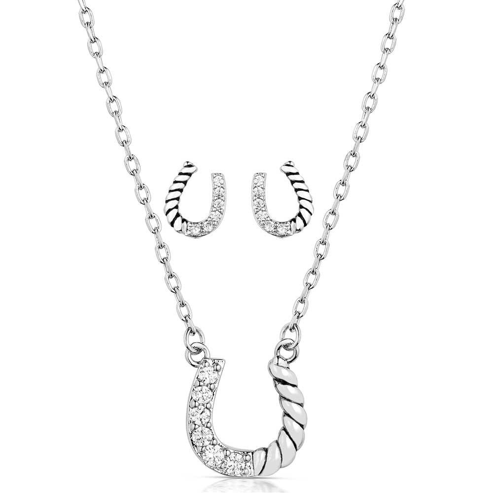 Montana Silversmith Roping Luck Jewellery Set