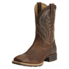 Ariat Men's Hybrid Rancher Wide Square Toe Brown Oiled Rowdy