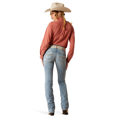Ariat Mid Rise Straight Mallory Oklahoma
