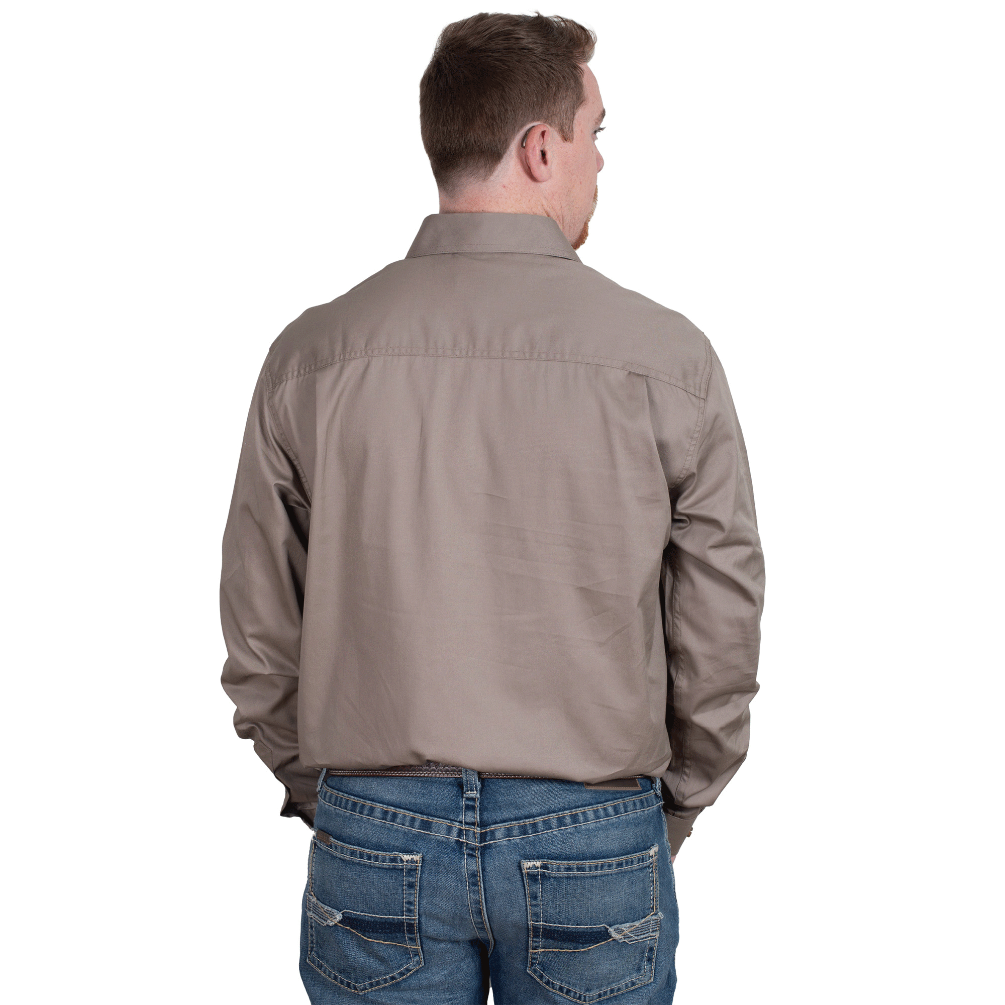 Just Country Evan Full Button Work Shirt