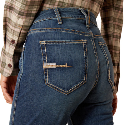 Ariat Rebar High Rise Straight Riveter La Jolla