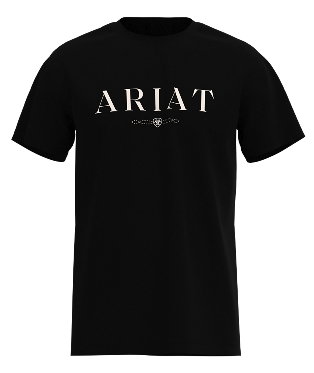 Ariat Men's B&W Logo Tee