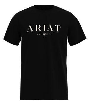 Ariat Men's B&W Logo Tee