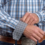 Stetson - Blue Plaid Shirt