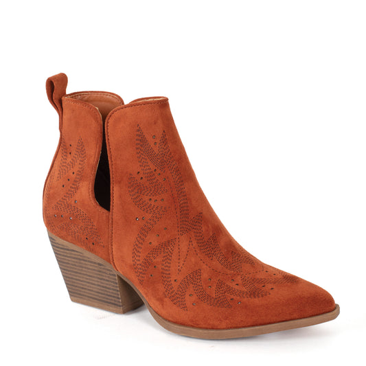 Roper - Olivia Brown Boots