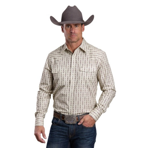 Stetson - Mens Southwest Stripe Snap Shirt