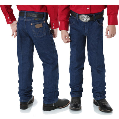 Wrangler Boys Regular Original Fit Cowboy Cut Jeans - 13MWZBP