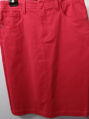 Corfu Red Pop Skirt