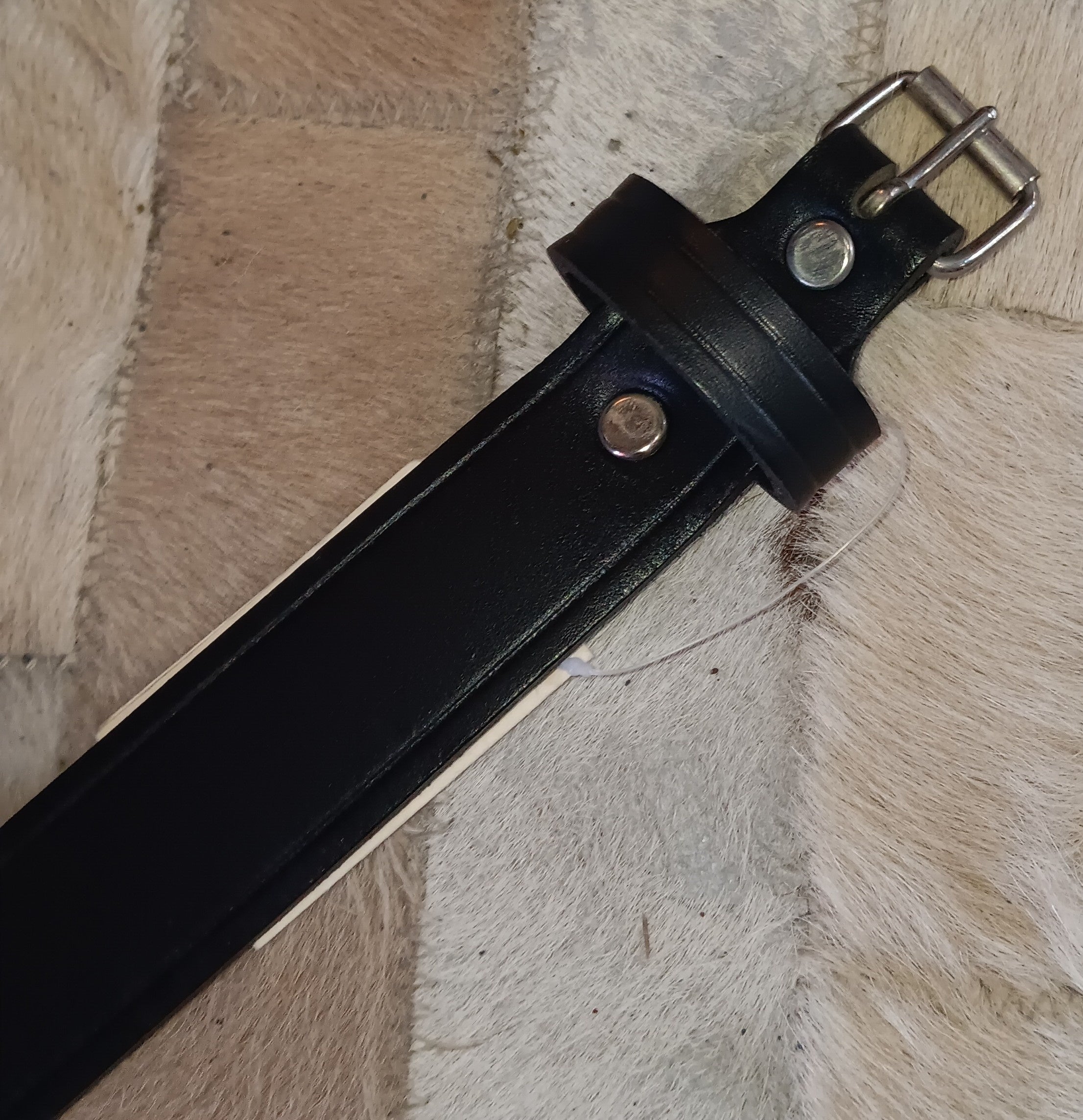 Jcoe Leather Belt   Split Tounge