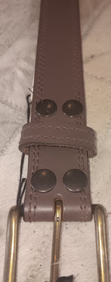 Buckle Belt - Double stitched