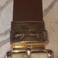 Thomas Cook Gold Signature Reversible Belt