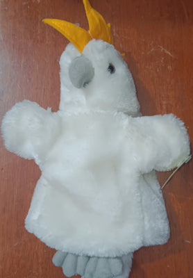 Ozzie Born Hand Puppet - Cockatoo