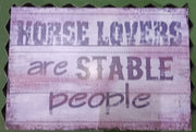 Lavida Horse lover Sign