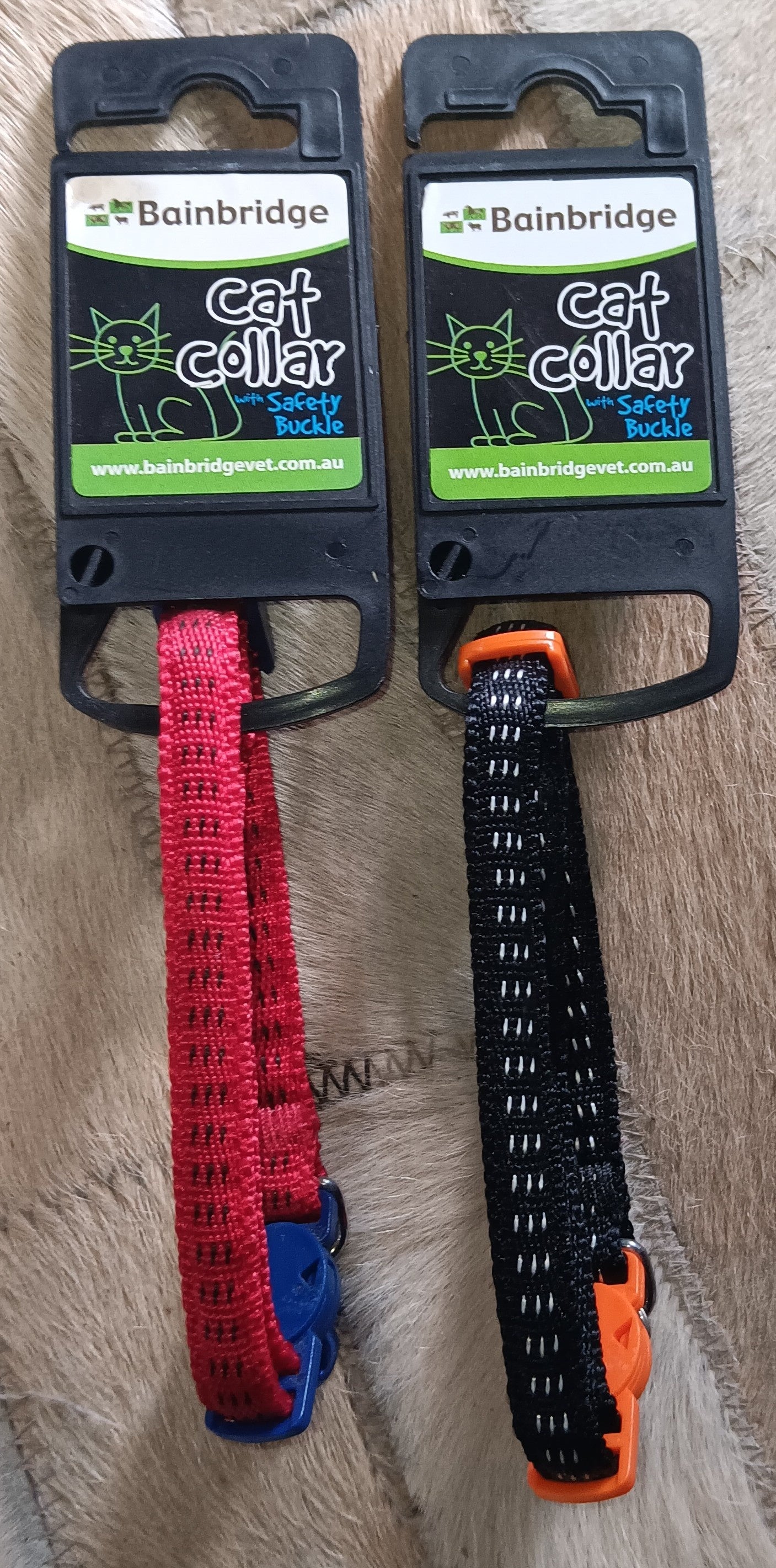 Nylon Cat Collar With Safety Buckle