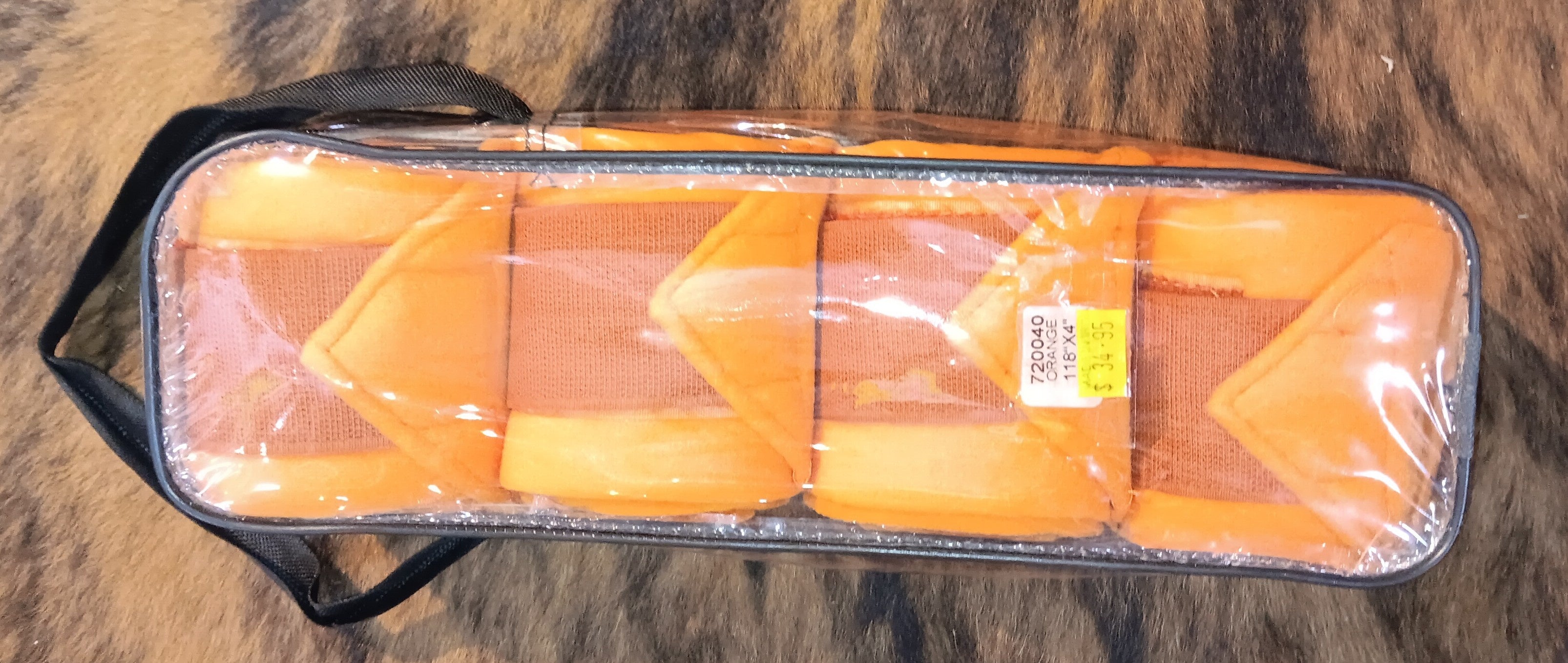 Orange Horse Wrap Bandage