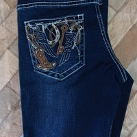 Womens Outback Hallie Bling Jean