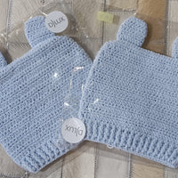 Dlux Sammy Hand Crochet Hat- Blue