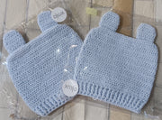 Dlux Sammy Hand Crochet Hat- Blue
