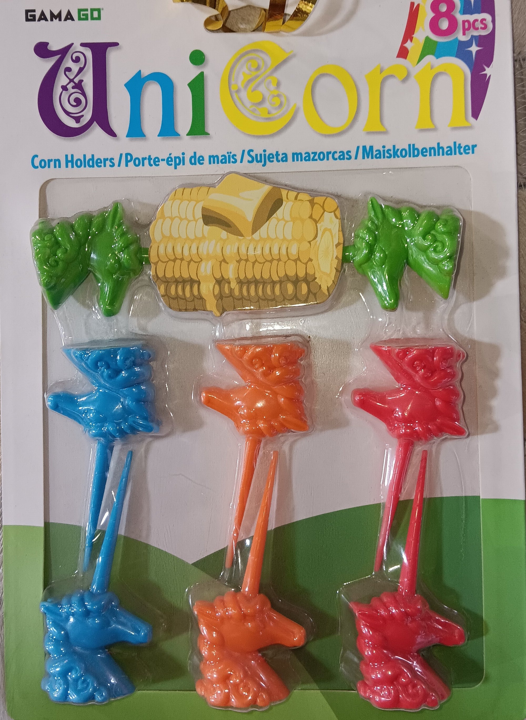 SALE - Unicorn- Corn Holders