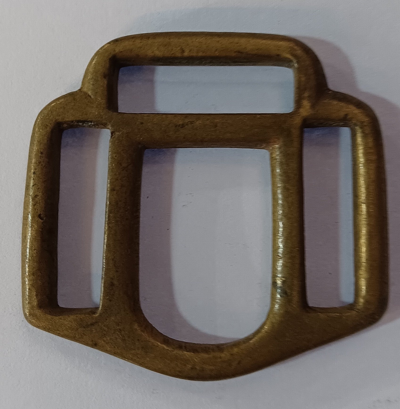 Square Halter 3 Loop Brass