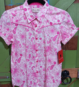 Girl Donna Print S/S Shirt