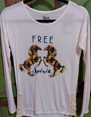 Girls Rock 47 Free Spirit L/S Shirt