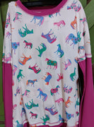 Girls Thomas Cook Horse Print PJ's