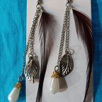 Fashion Feather Earrings