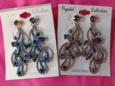 Crystal Collection Bling Earrings