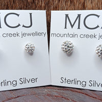 Mountain Creek Stainless Steel Swarovsky Crystal Earring
