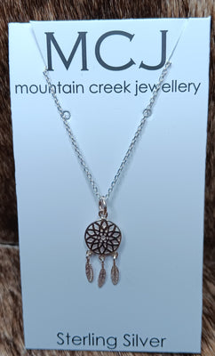 Mountain Creek Dream Catcher Pendant Necklace