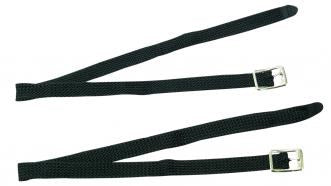 Nylon Spur Straps - Black