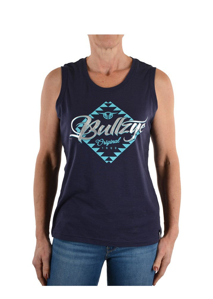 Womens Bullzye Diamond Tank