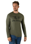 Bullzye Mens Adjustment Long Sleeve Tee