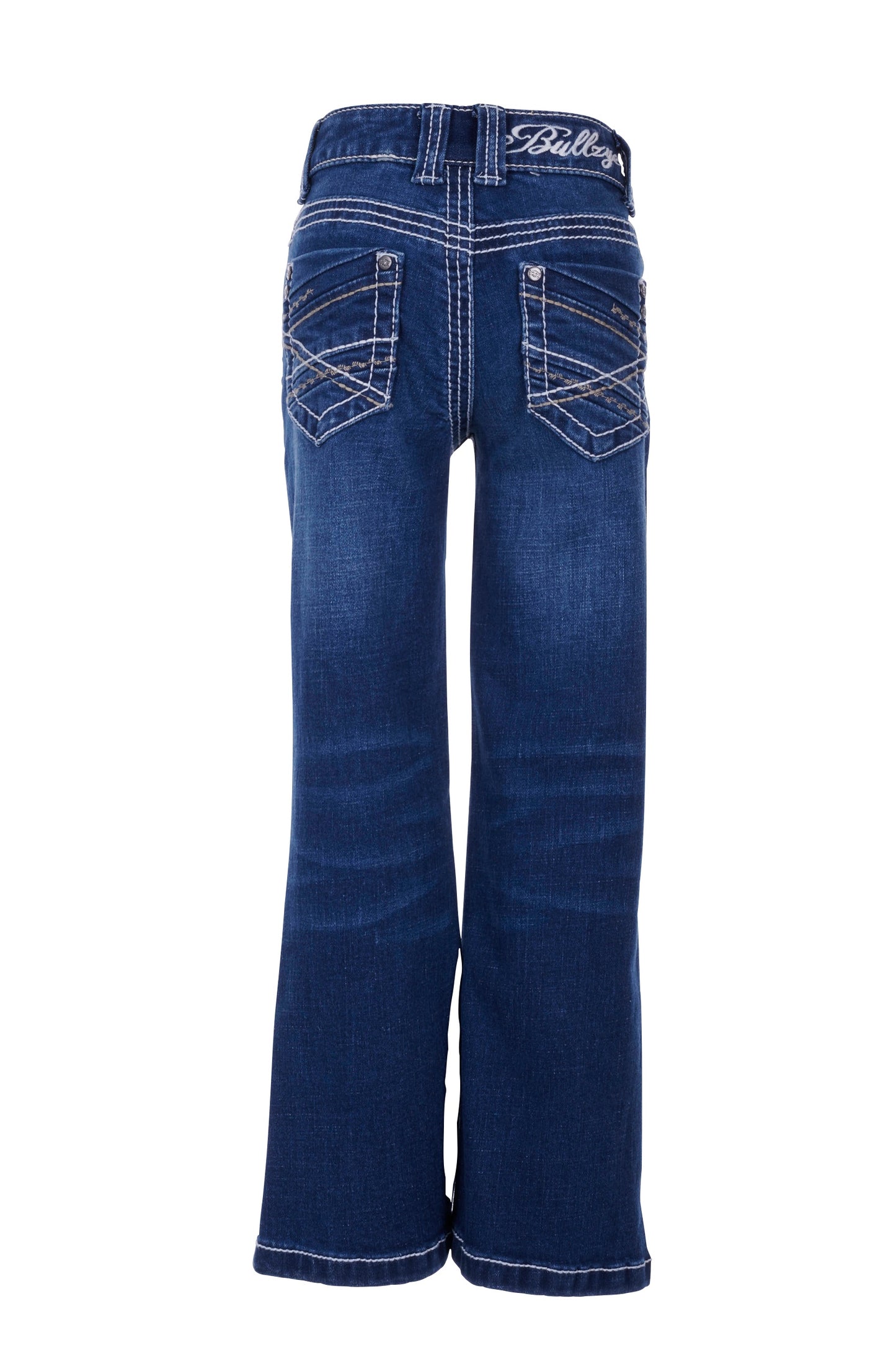 Bullzye Girls May Bootcut Jean - Blue Wash