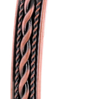 Copper Bangle - Plait Rope