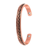 Copper Bangle Pressed Link