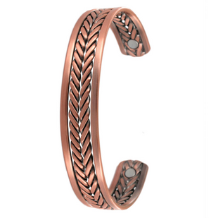 Copper Bangle - Double Twist