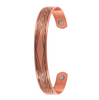 Copper Bangle - Diamond