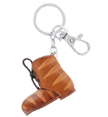 Leather Boot Keyring - B926