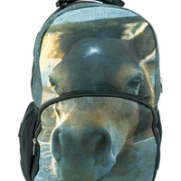 FK03 Backpack Bag Through The Fence Horse
