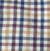 Mens Bisley Cotton Flannelette Shirt - Multi/Maroon Check