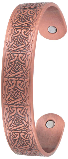 Copper Bangle - Celtic