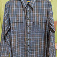 SALE - Bisley Long Sleeve - Grey Check Shirt