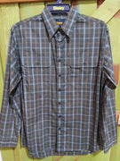Bisley Long Sleeve - Grey Check Shirt