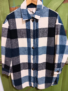CORFU Brushed Check Shirt Jacket W2367664