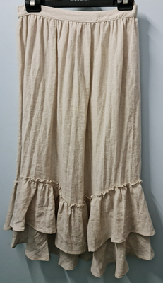 Corfu Washer Linen Skirt