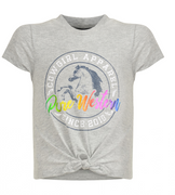 Pure Western Girls Hannah Tiefront Tee
